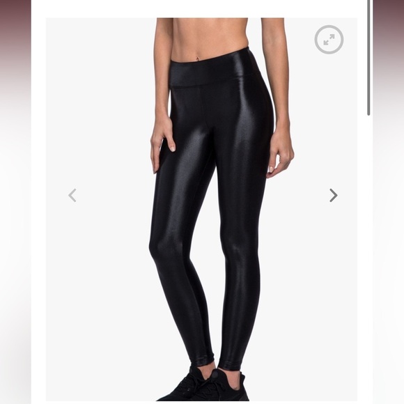Koral Lustrous High Rise Legging – Black shiny size extra smalll - Picture 9 of 9